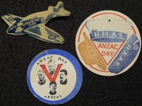 Three RSSAILA Fundraising Badges